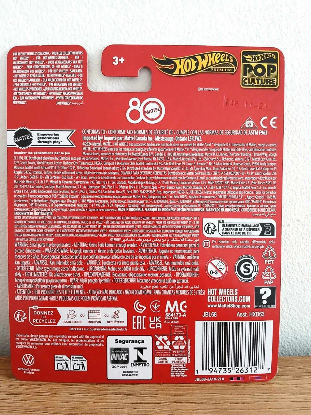 Hot Wheels Premium Pop Culture 80th Volkswagen Kool Kombi – photo 2